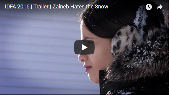 Zaineb hates snow