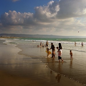 Playa de Tiro, al sur de Líbano, 2006. @Alfredo Cáliz