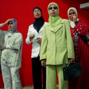 Mujeres en Casablanca, Marruecos, 2007. @Alfredo Cáliz