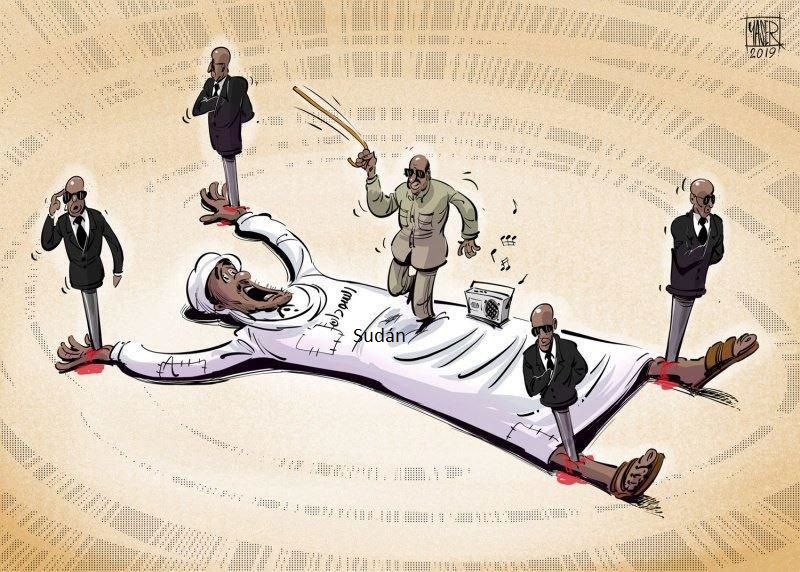 Viñeta de Yaser Ahmad (Siria)