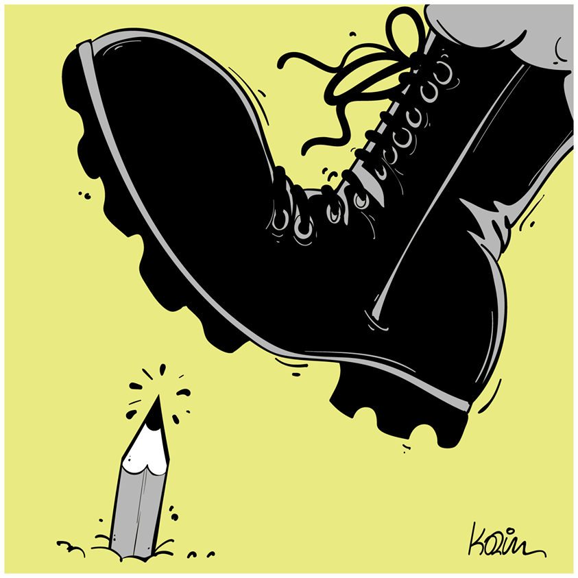Viñeta de Karim Bouguemra
