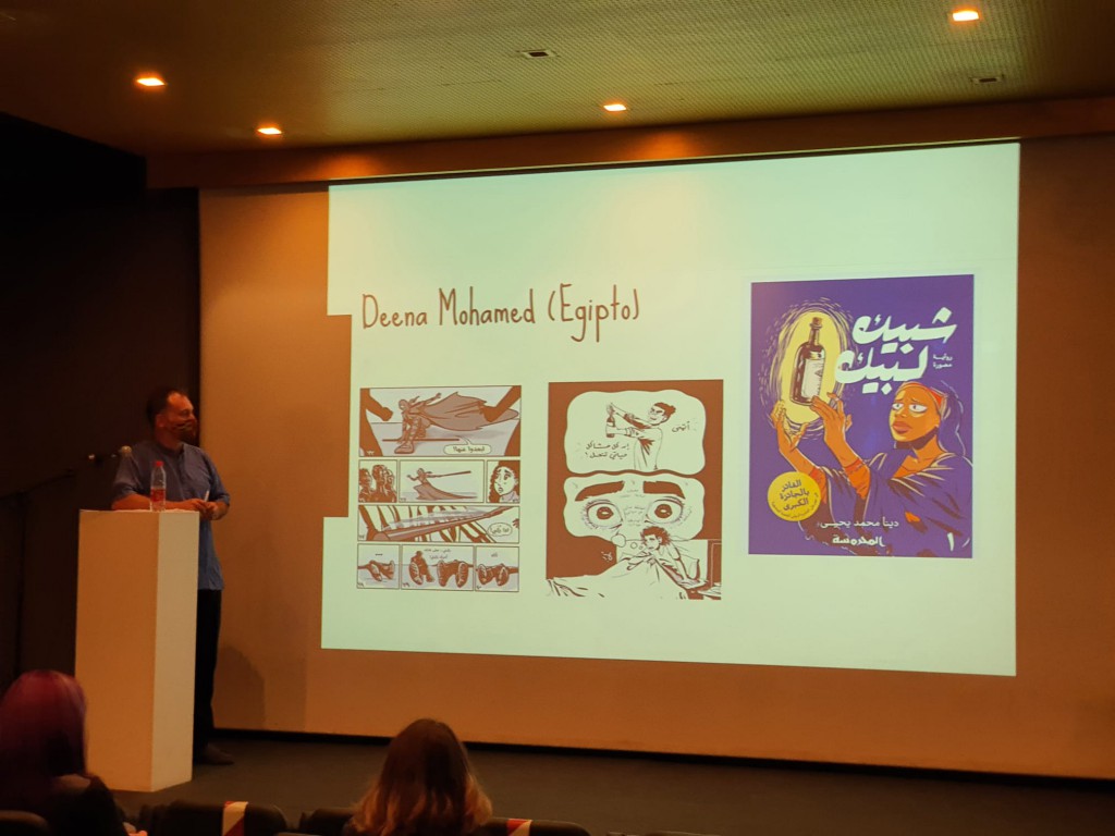Charla de inauguración a cargo de Pedro Rojo 'Historias y personajes del cómic árabe actual'
