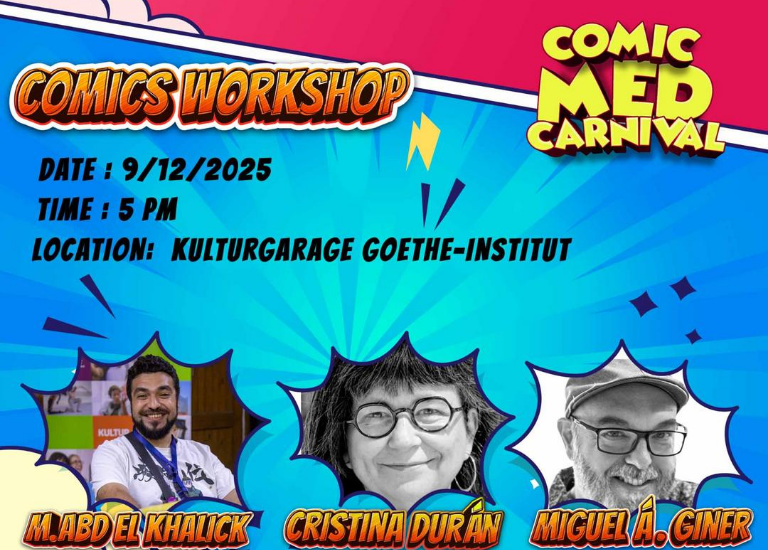 comicMEDcarnival en Alejandría