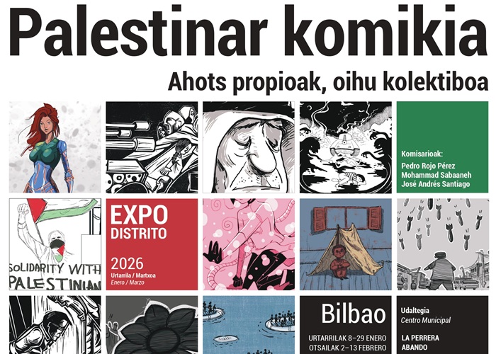 “Cómic palestino” versión en euskera completa