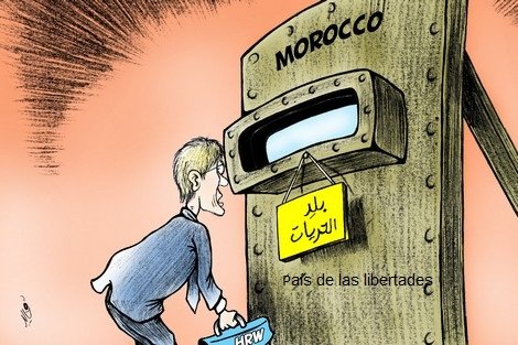 Tres meses de cárcel para el caricaturista marroquí Jáled Gueddar