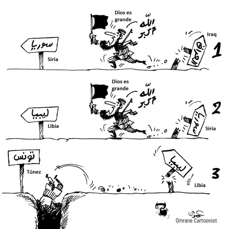 El atentado de Ben Gardán (Túnez) por Tawfiq Omrane, 07.03.2016
