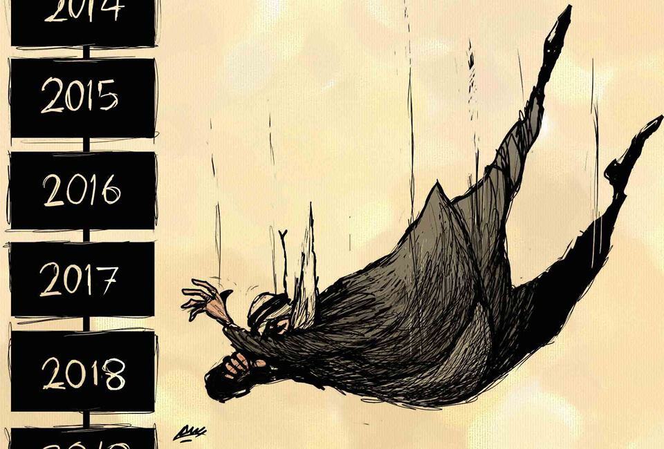 Los caricaturistas árabes reciben el año nuevo con humor y reivindicaciones