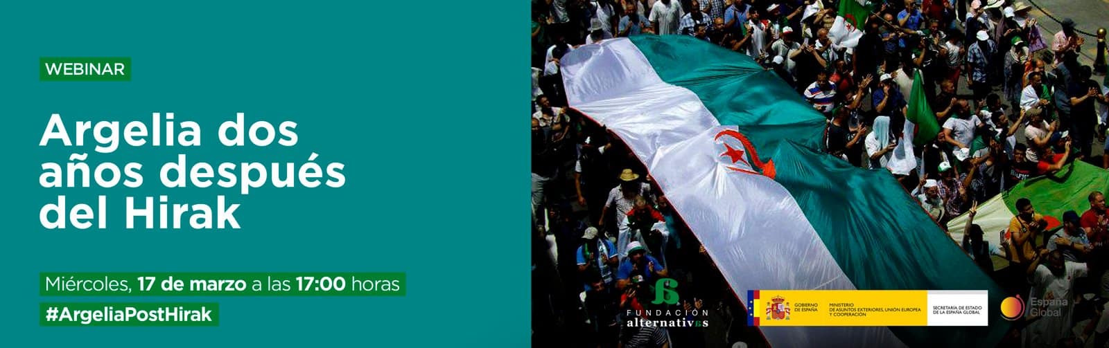 Webinar: Argelia, dos años después del Hirak