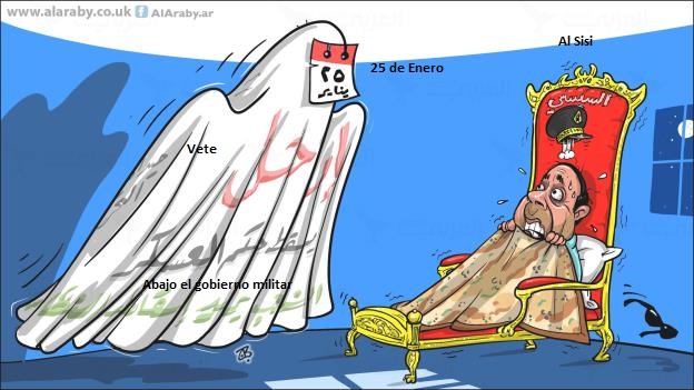 El fantasma de la revolución del 25 de enero en Egipto, Emad Hayyach, 15.01.2016, Al Arabi al Yadid