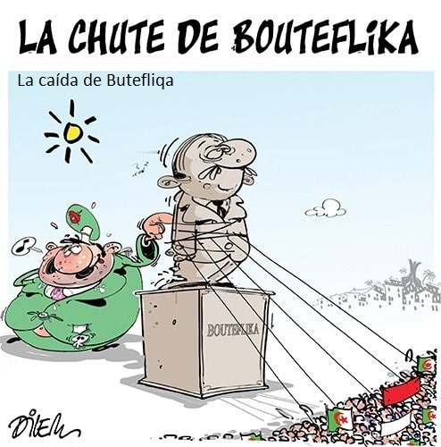 Butefliqa firma su renuncia, Ali Dilem, Liberté, 04.04.2019