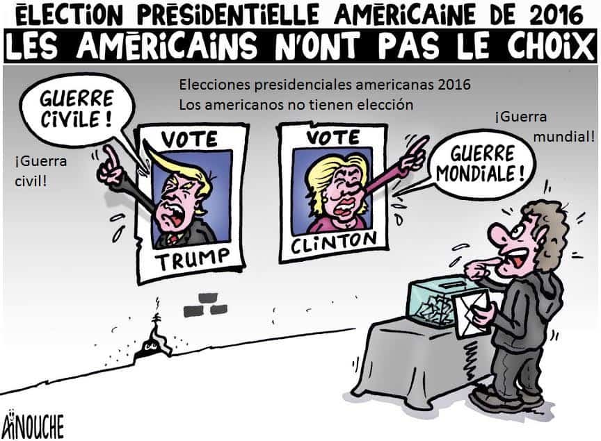 Hoy se celebran las elecciones presidenciales en EEUU, Aïnocuche, 08.11.2016, TAS