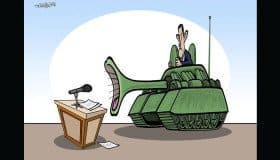 Mazen Darwish, héroe por la libertad de expresión en Siria