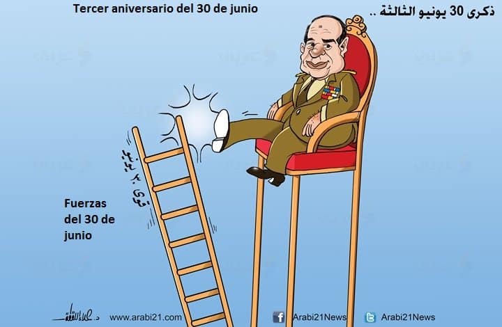 EDITORIAL. Los tres años de Al Sisi al mando del poder en Egipto