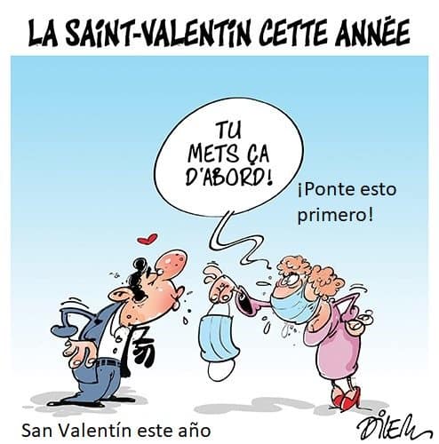 San Valentín, Ali Dilem, Liberté, 16.02.2020