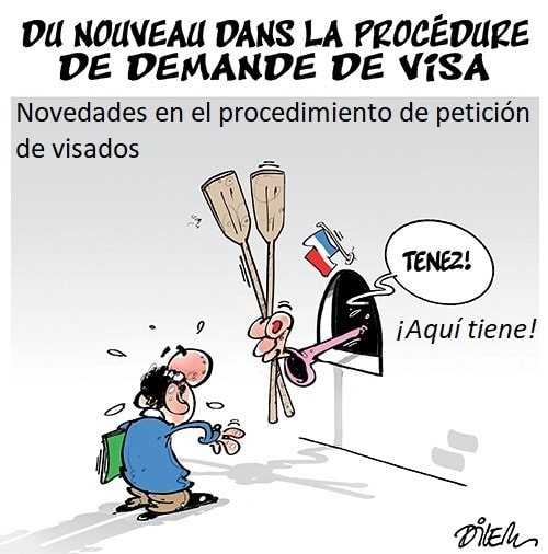 Nuevos procedimientos para solicitar visados en Argelia, Ali Dilem, 28.03.2018
