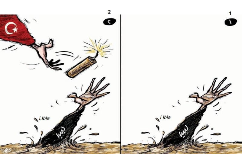 Turquía envía tropas a Libia, Amyad Rasmi, Al Sharq al Awsat, 07.01.2020