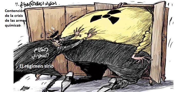 El régimen sirio intenta contener la crisis de las armas químicas, Amyad Rasmi, 21.04.2017, Al Sharq al Awsat
