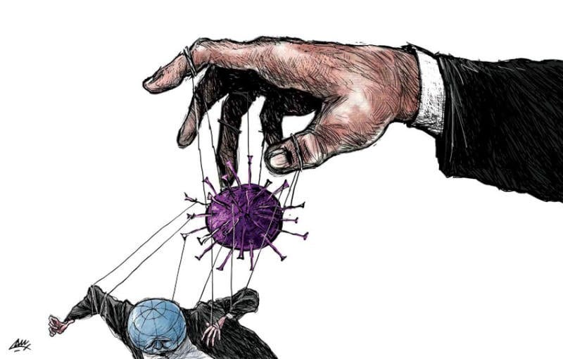 El planeta en manos de la COVID-19, Amyad Rasmi, Al Sharq al Awsat,18.07.2020