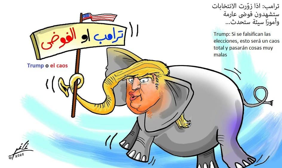 Trump o el caos, Antoine Ganem, Al Yumhuriya (Líbano), 05.11.2020