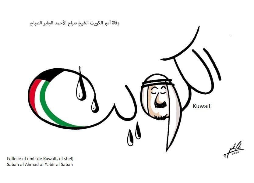 Fallece el emir de Kuwait, Antonie Ghanem, Al Yumhuriya (Líbano), 30.09.2020