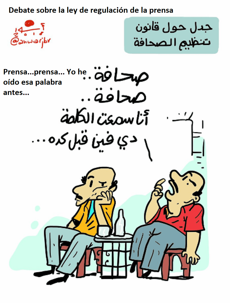 Nueva ley de prensa en Egipto, Anwar, 19.07.2018