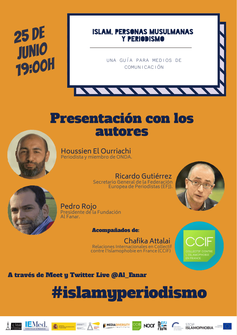Hoy se presenta la primera guía para periodistas europeos: ‘Islam, personas musulmanas y periodismo. Una guía para medios de comunicación’