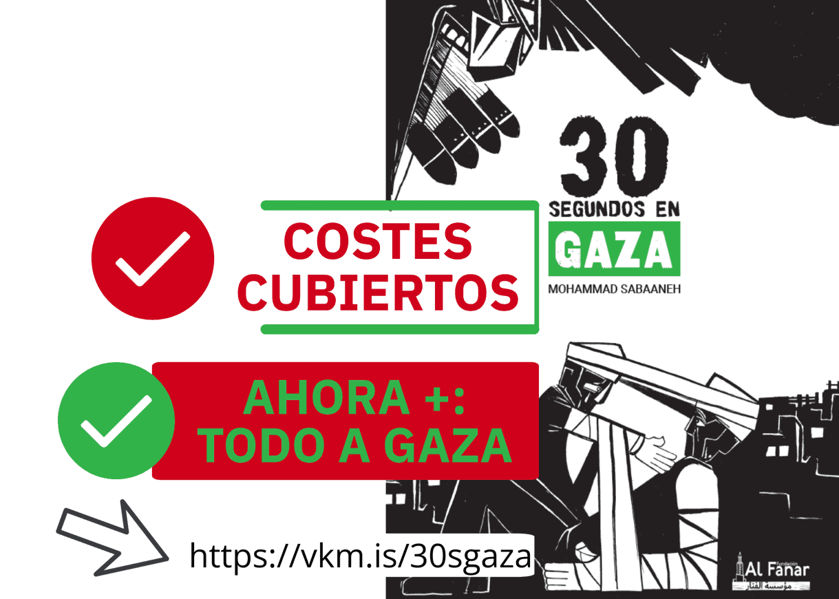¡CONSEGUIDO! '30 segundos en Gaza'. A POR MÁS: TODO A GAZA