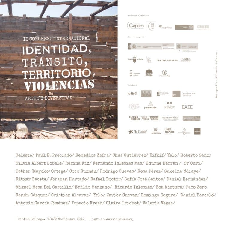 II Congreso Internacional de ArteS y DiverSidad. Identidad Virtual, tránsito, territorio y ViolenciaS