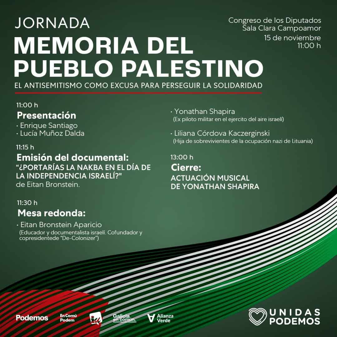 Judíos israelíes antisionistas en el Congreso. Debate clave para la solidaridad con el pueblo palestino
