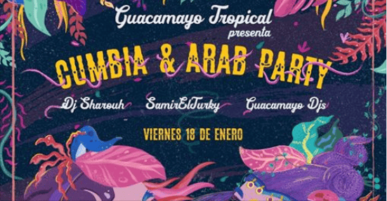 Cumbia & Arab Party en la Sala Caracol