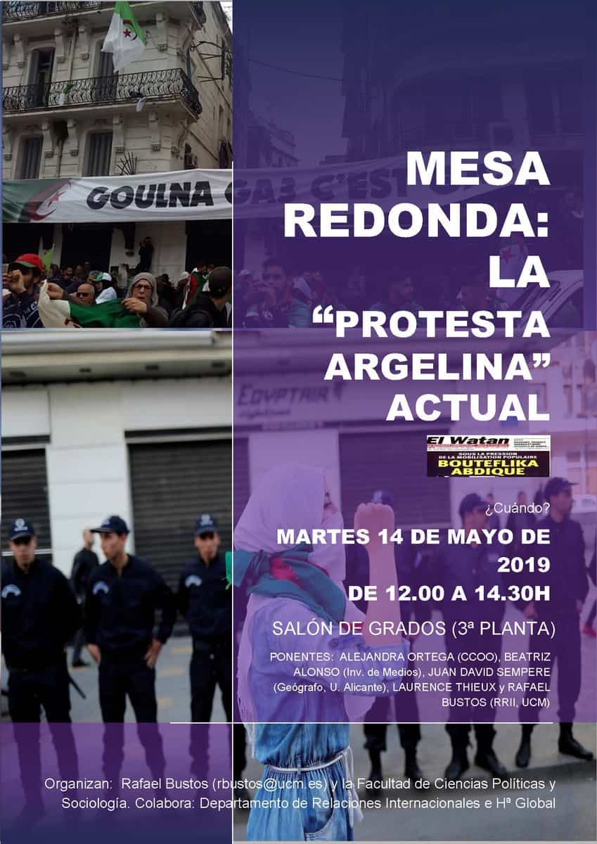 Mesa redonda: La protesta argelina actual