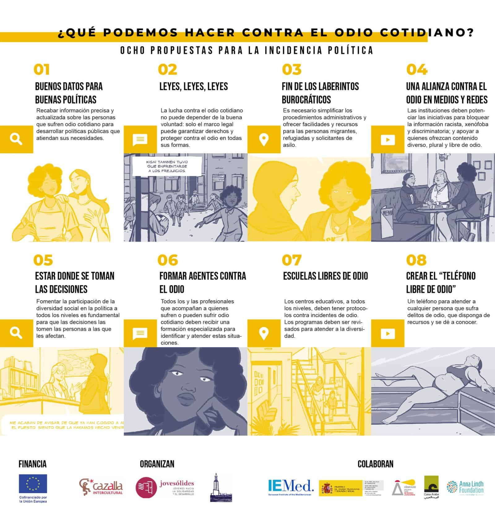 ¿QUÉ PODEMOS HACER CONTRA EL ODIO COTIDIANO? OCHO PROPUESTAS PARA LA INCIDENCIA POLÍTICA