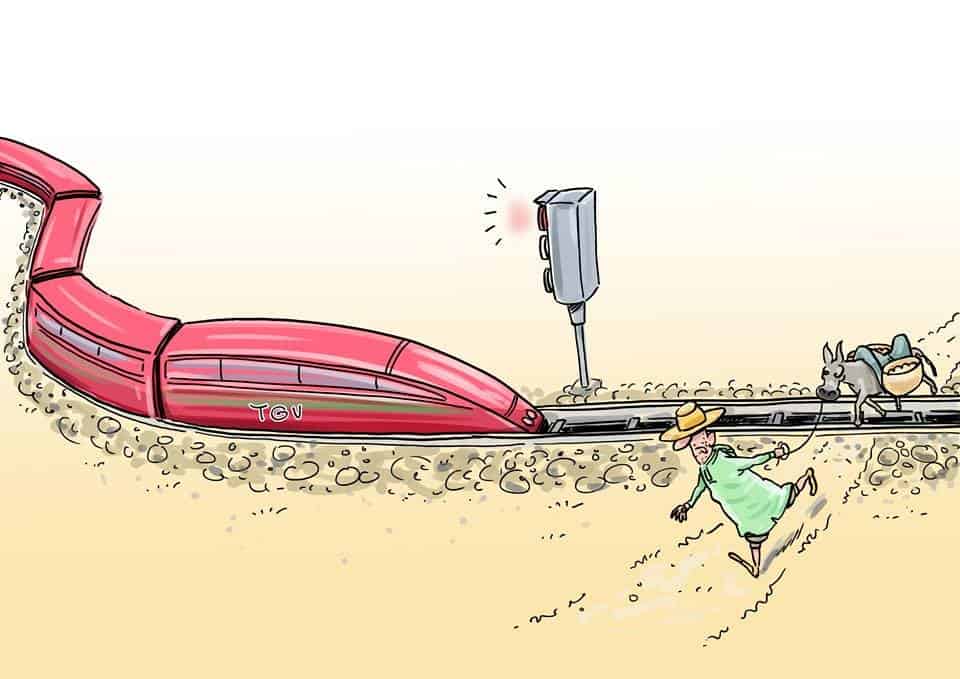Marruecos inaugura el primer tren de alta velocidad de África, Dahduh, Facebook, 16.11.2018