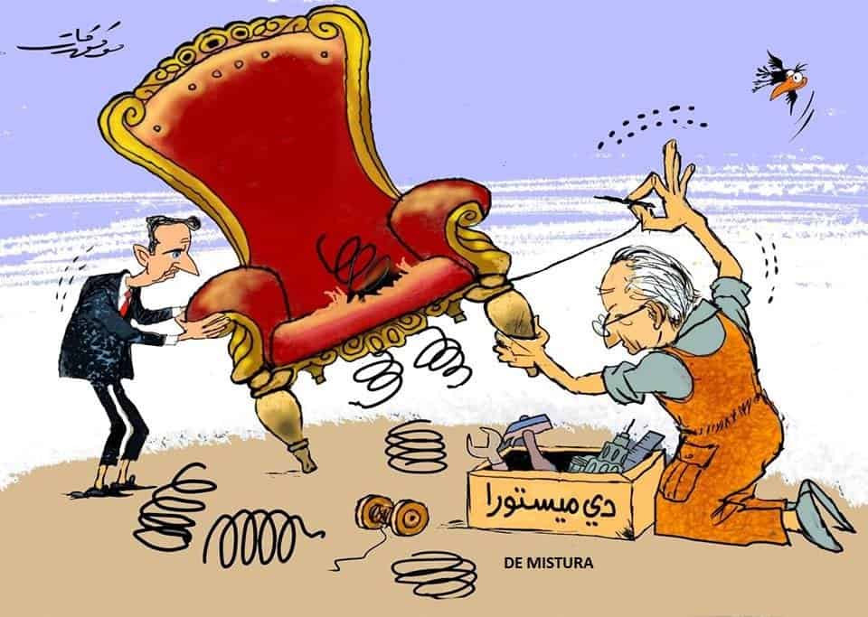 De Mistura en las negociaciones sobre Siria según Muwafaq Qat, 25.01.2016