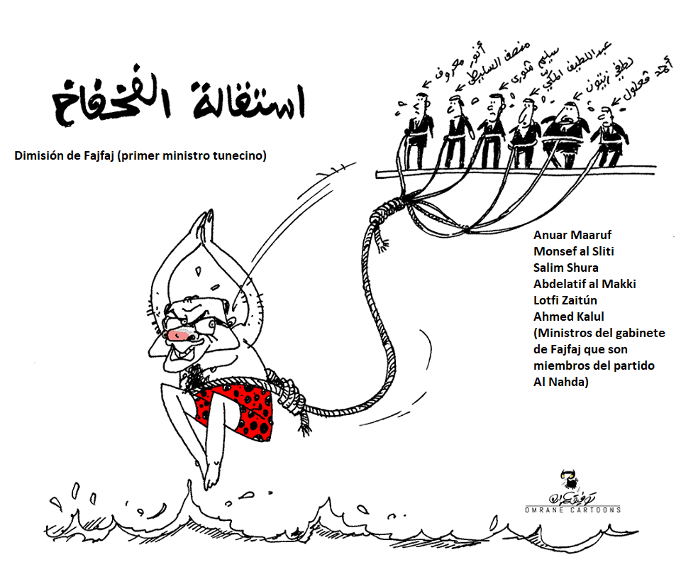Dimite el primer ministro tunecino, Tawfiq Omrane, Facebook, 17.07.2020