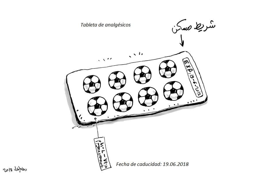 La selección egipcia eliminada del Mundial, Doaa Eladl, Al Masri al Yaum, 21.06.2018