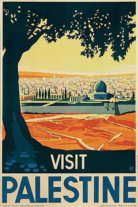 "Visit Palestine": un breve estudio de los pósters de Palestina