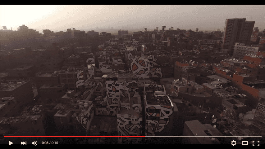 Perception, proyecto del grafitero franco-tunecino en El Cairo