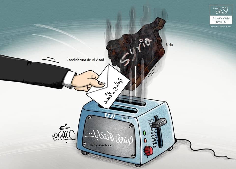 Las "elecciones" presidenciales en Siria el próximo 26 de mayo
