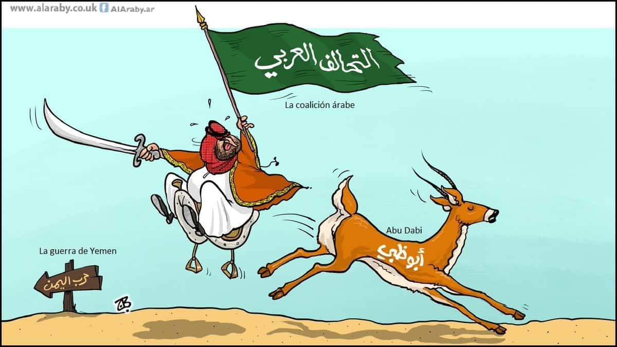 Abu Dabi se desmarca de la estrategia de la coalición árabe en la guerra del Yemen, Emad Hayyach, Al Arabi al Yadid, 08.07.2019