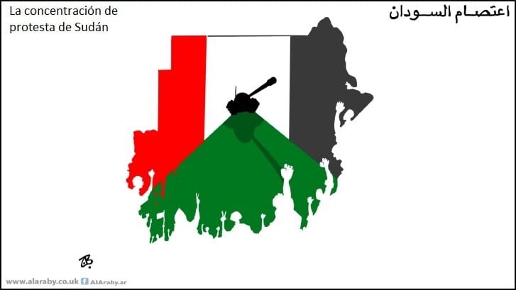 El ejército sudanés desmantela la protesta de Jartum por la fuerza, Emad Hayyach, Al Arabi al Yadid, 03.06.2019