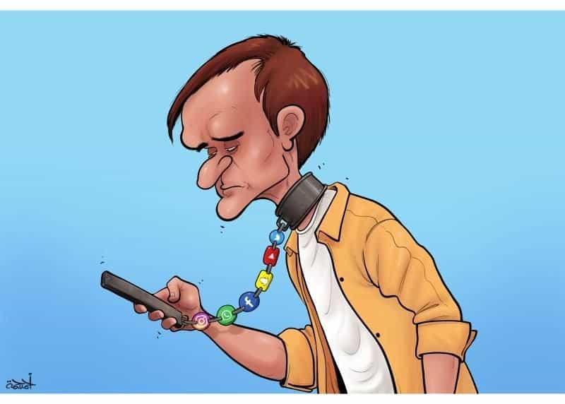 La dependencia masiva de las redes sociales