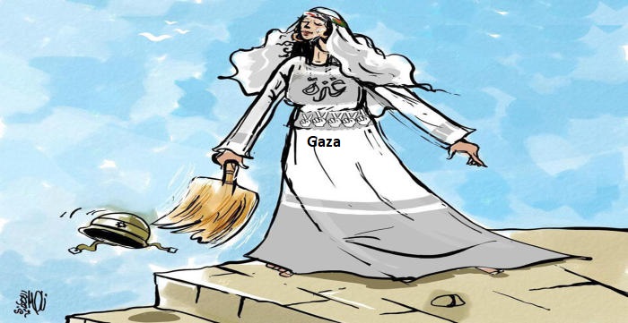 Gaza por Naser al Yaafari, Al Quds, 13.11.2018