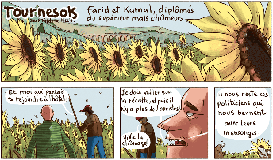 “Girasoles” de Seïf Eddine Nechi