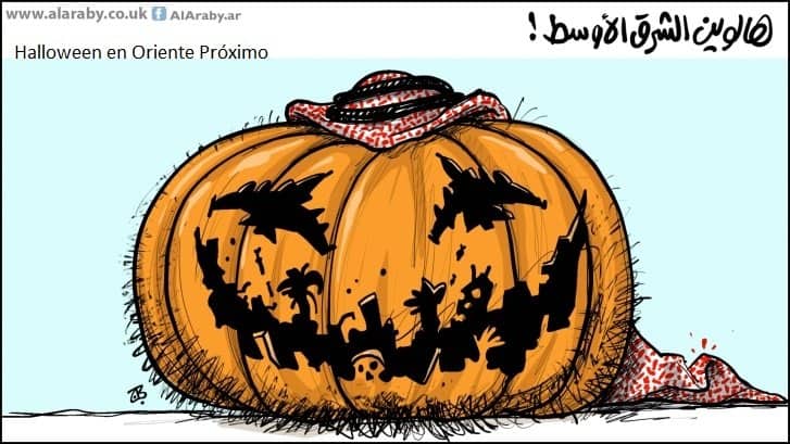 Halloween en Oriente Próximo, Emad Hayyach, Al Arabi al Yadid, 31.10.2018