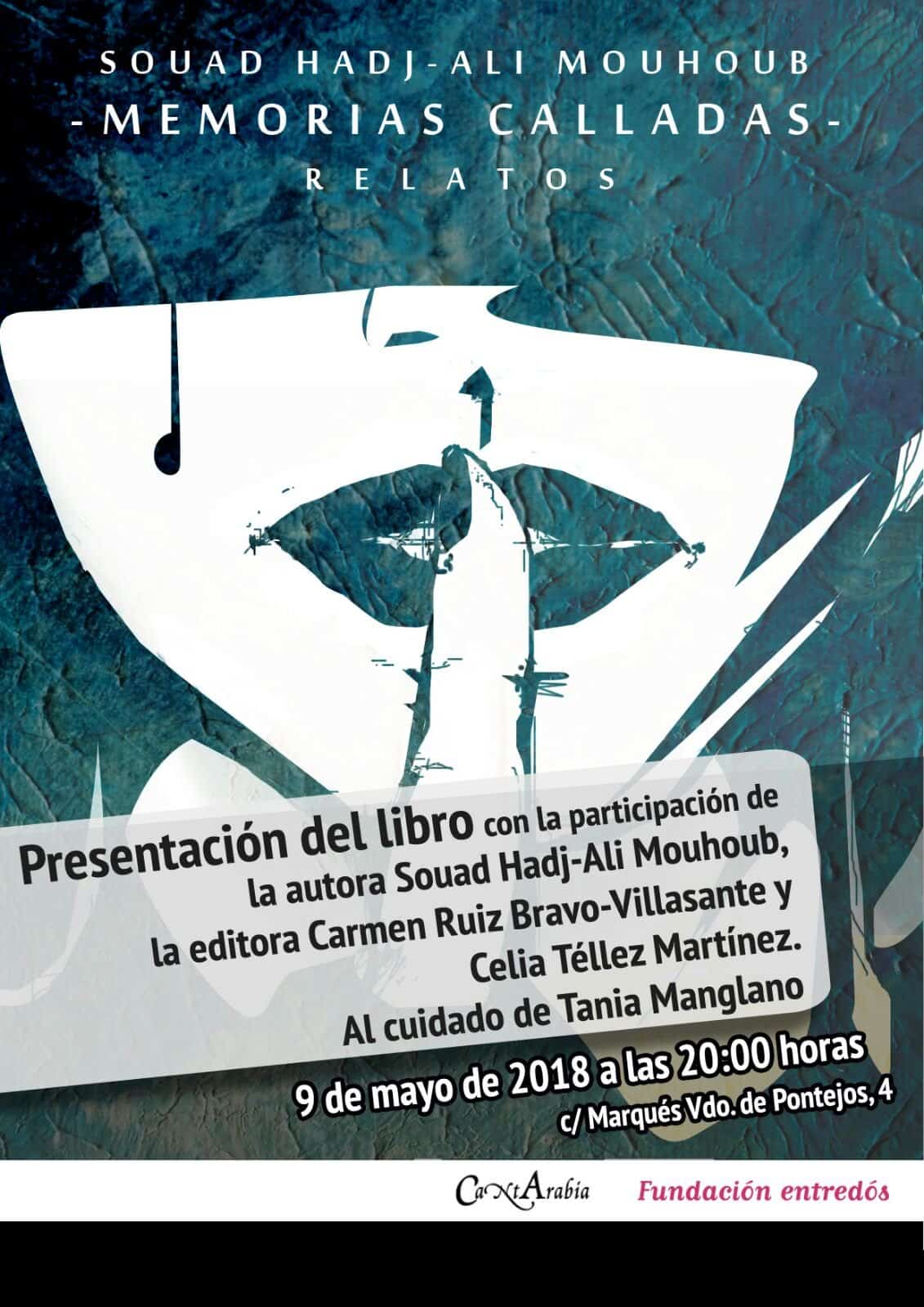 Presentación del nuevo libro de Souad Hadj-Ali editado por CantArabia en la Fundación Entredós
