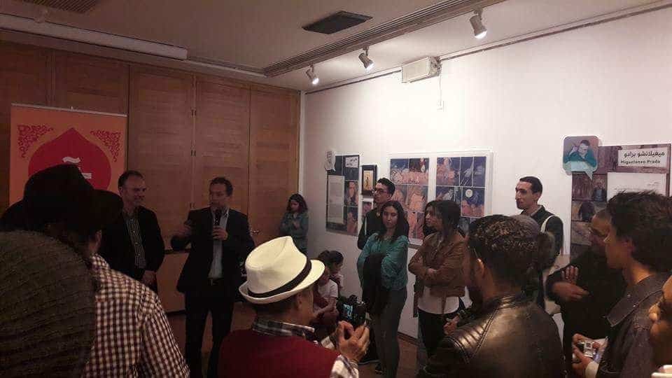 Inauguración de la exposición Sendas del cómic español en Tetuán