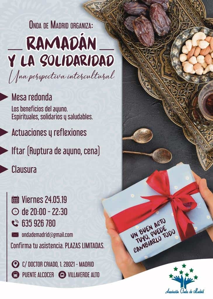 El Observatorio de la Islamofobia en los Medios será presentado en un iftar organizado por Onda de Madrid
