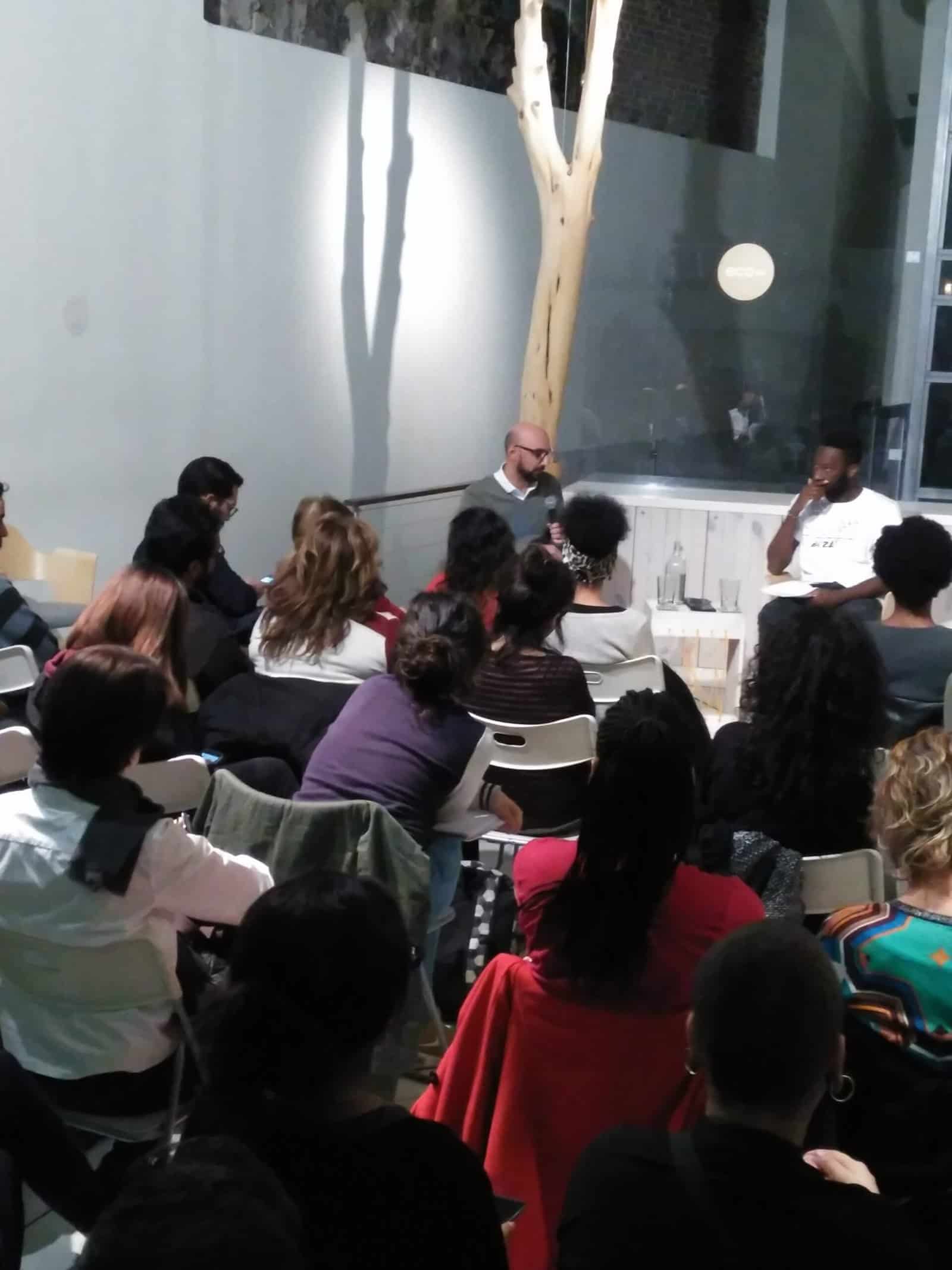 Ayer hablamos de  #RacismoyCultura en España en una charla organizada por SOS Racismo Madrid