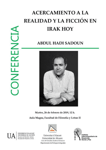 Encuentro con el escritor iraquí Abdul Hadi Sadoun